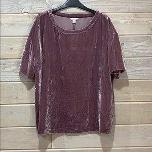 Calvin Klein Velvet Top